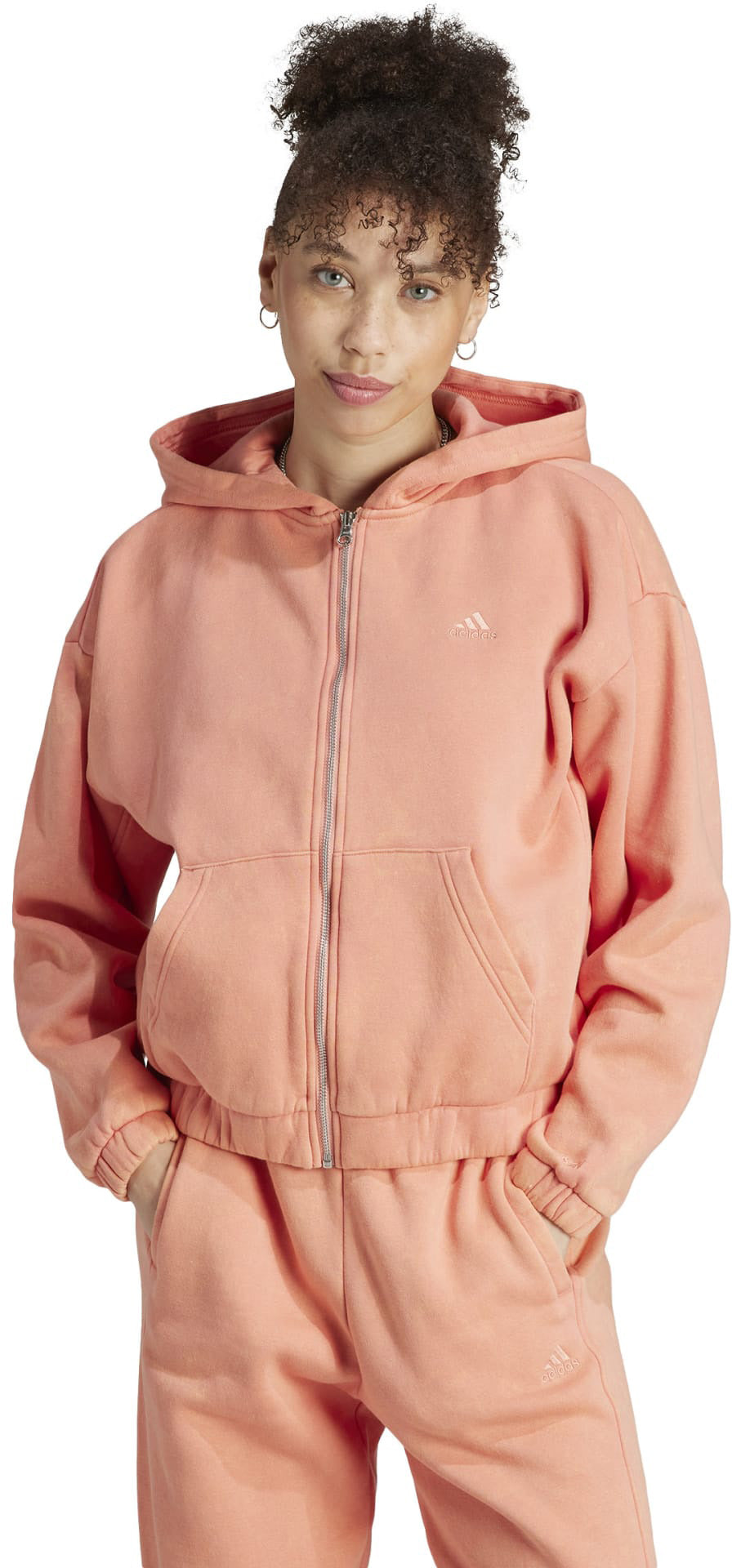 ALL SZN Fleece Washed Hooded ritsjack