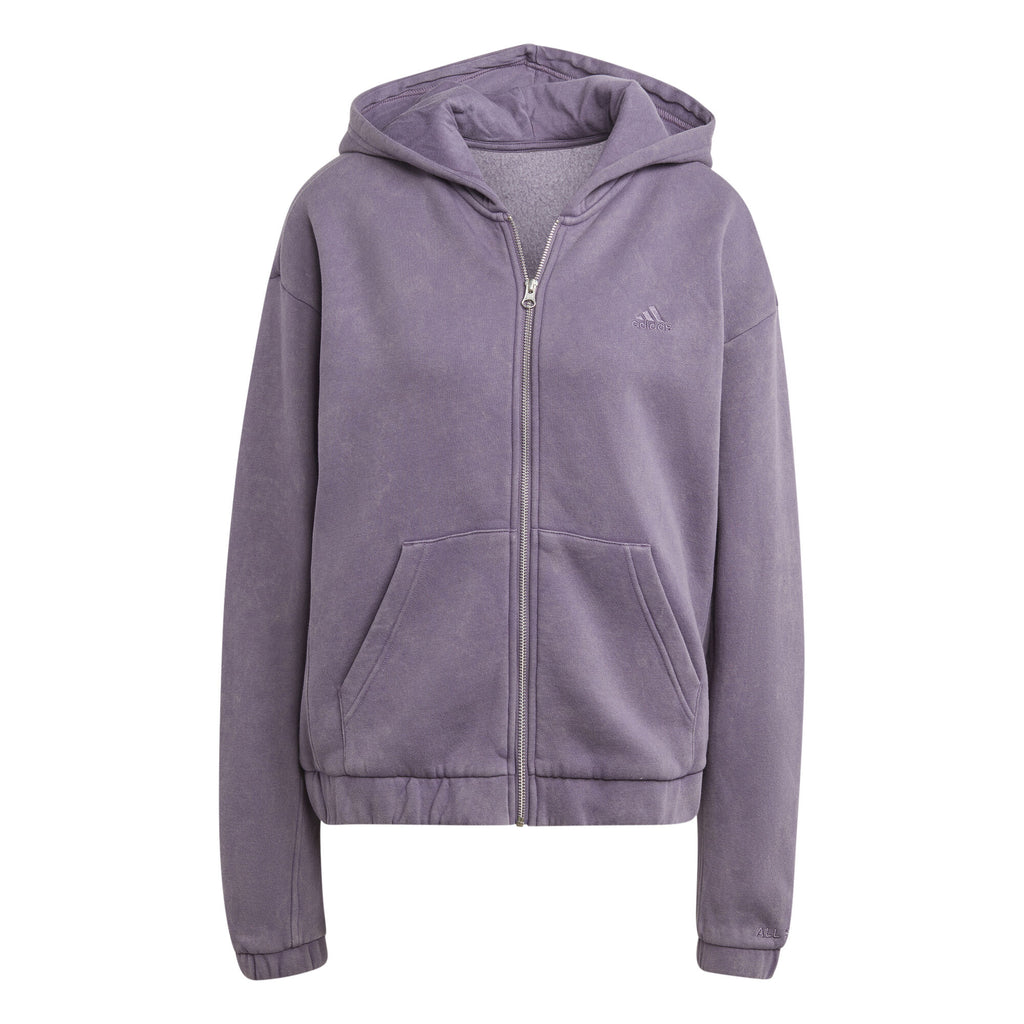 ALL SZN Fleece Washed Hooded ritsjack
