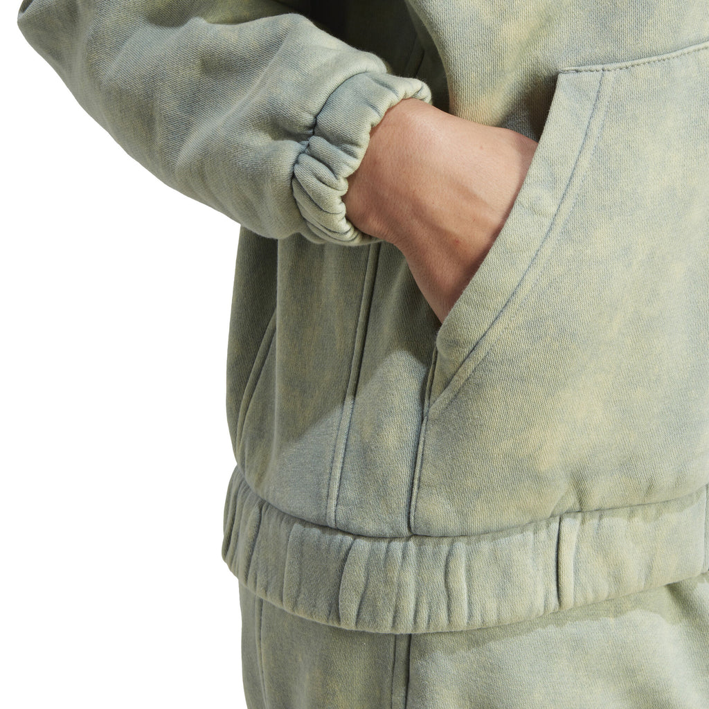 ALL SZN Fleece Washed Hooded ritsjack
