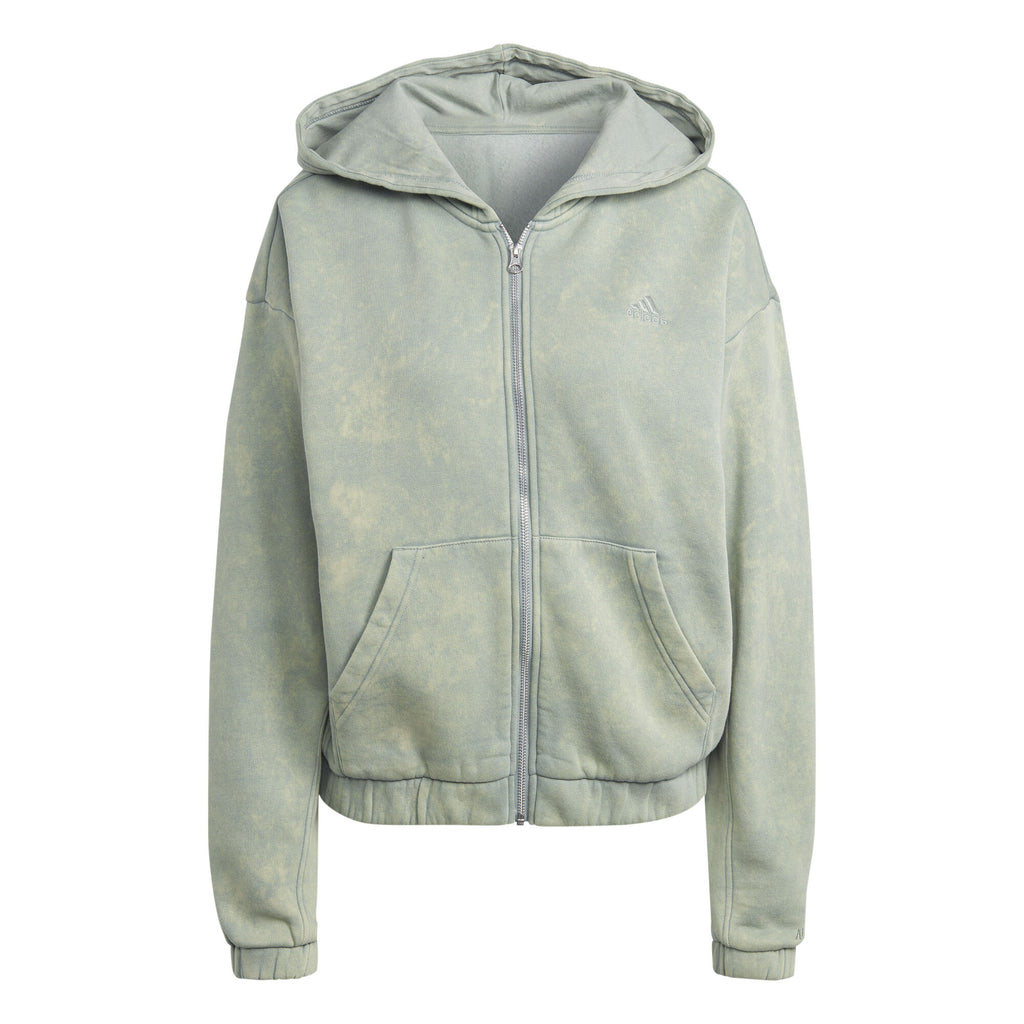 ALL SZN Fleece Washed Hooded ritsjack