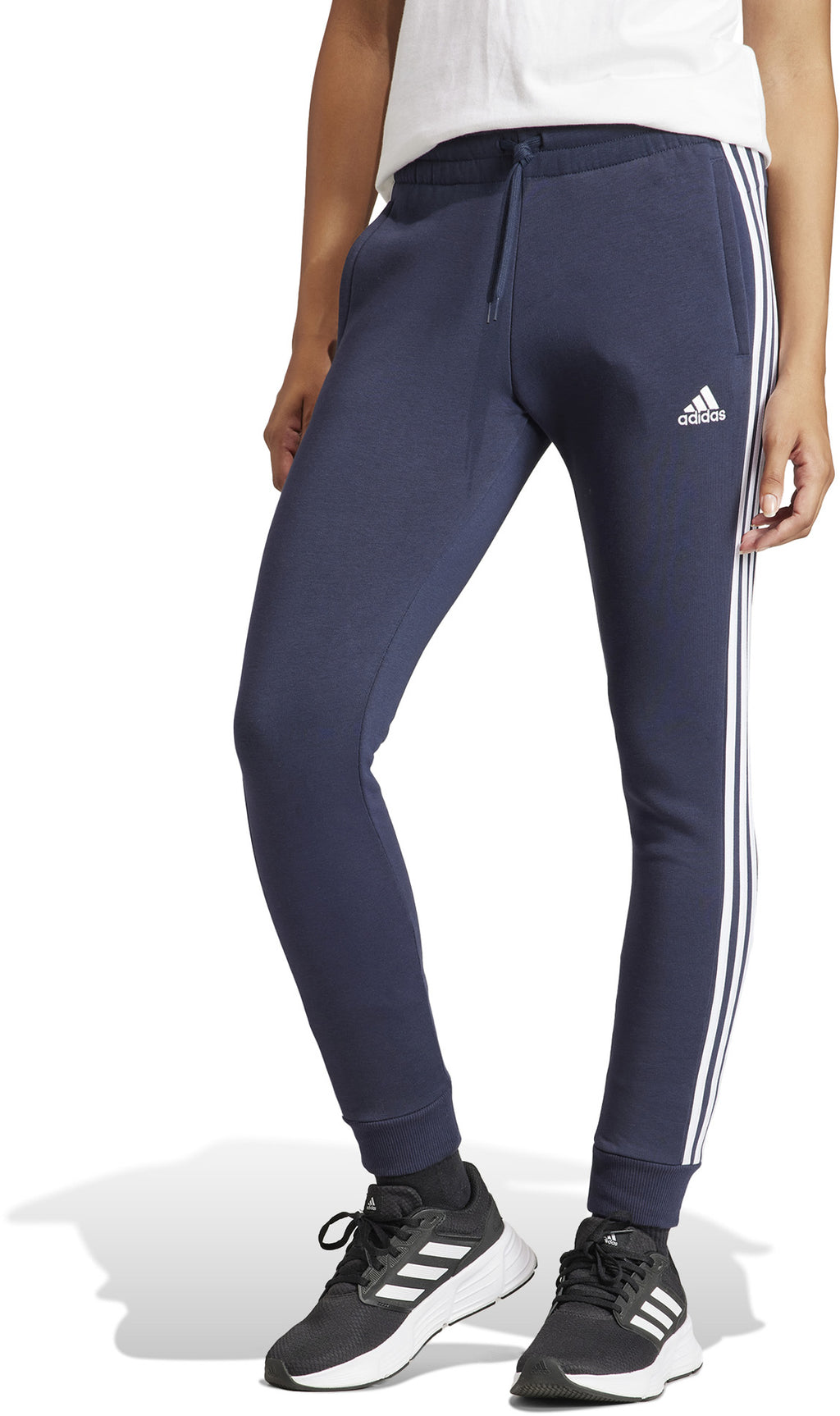 Essentials 3-Stripes Fleece broek