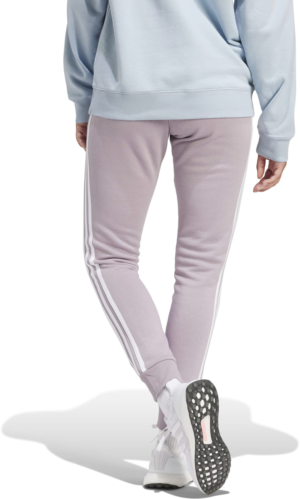 Essentials 3-Stripes Fleece broek