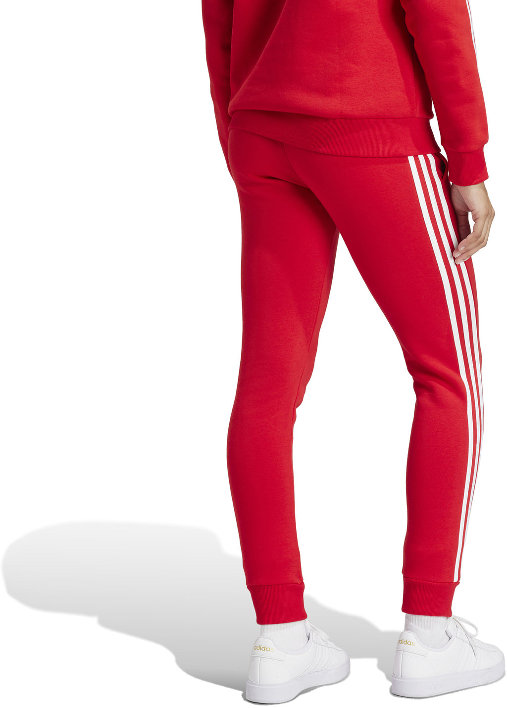 Essentials 3-Stripes Fleece broek