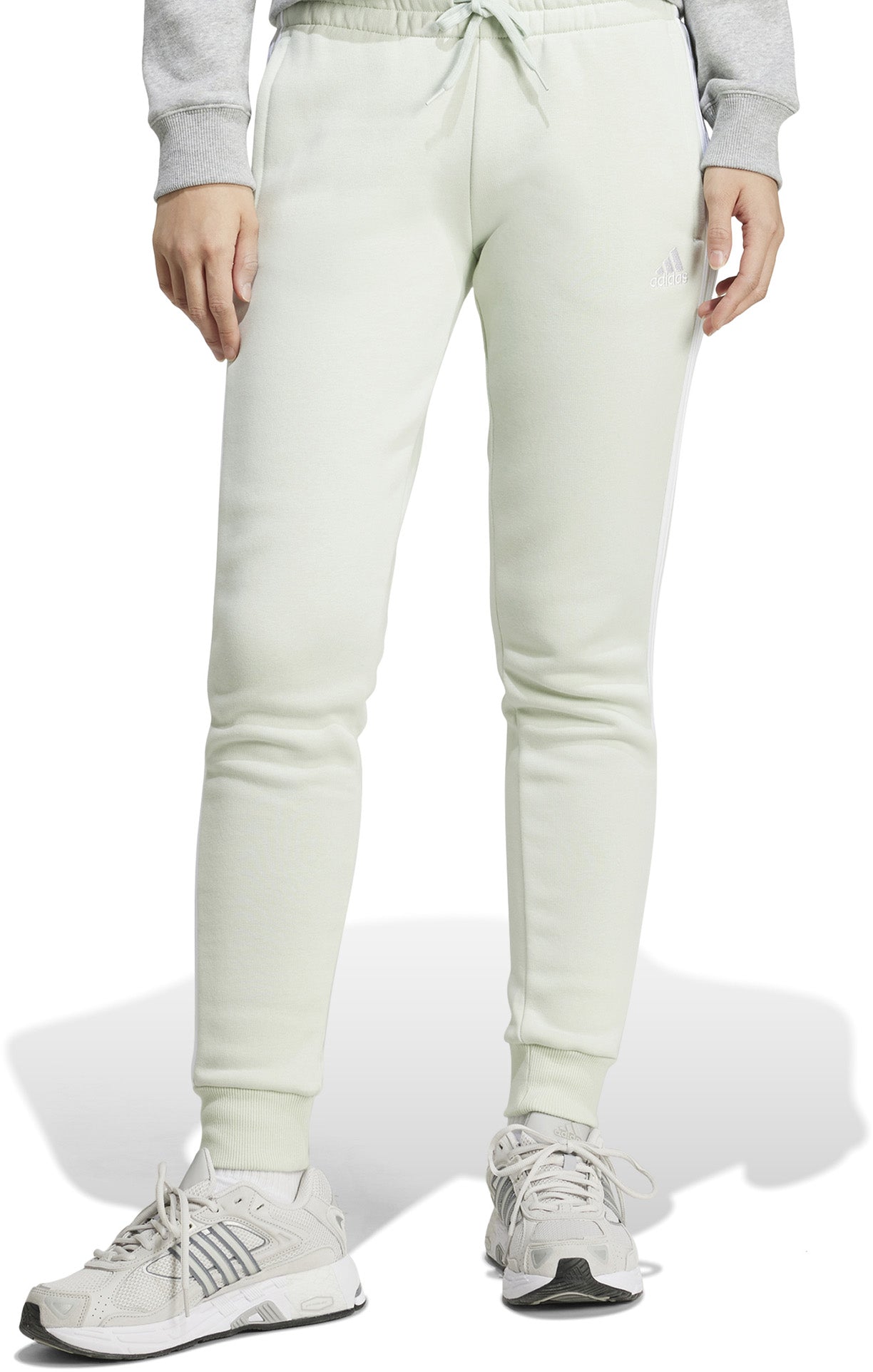 Essentials 3-Stripes Fleece broek