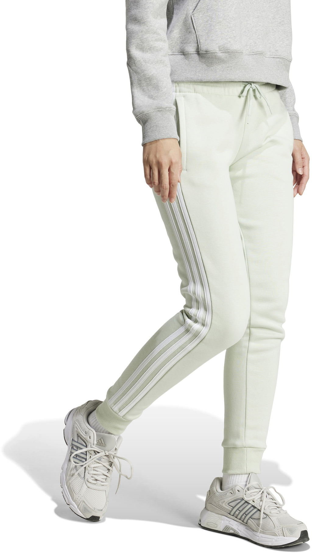 Essentials 3-Stripes Fleece broek