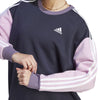Essentials 3-Stripes Oversized Fleece sweater
