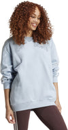 Essentials 3-Stripes Oversized Fleece sweater