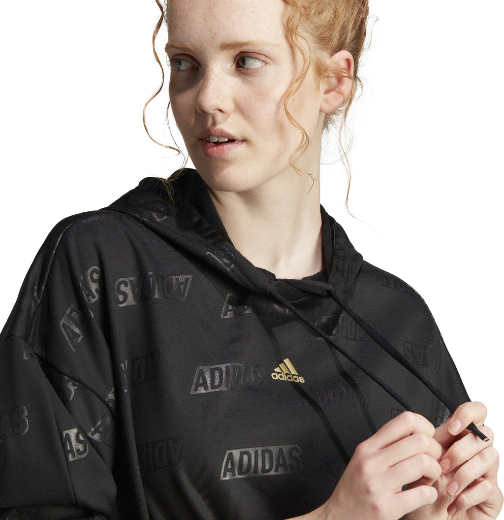 Embossed Monogram Fleece hoodie