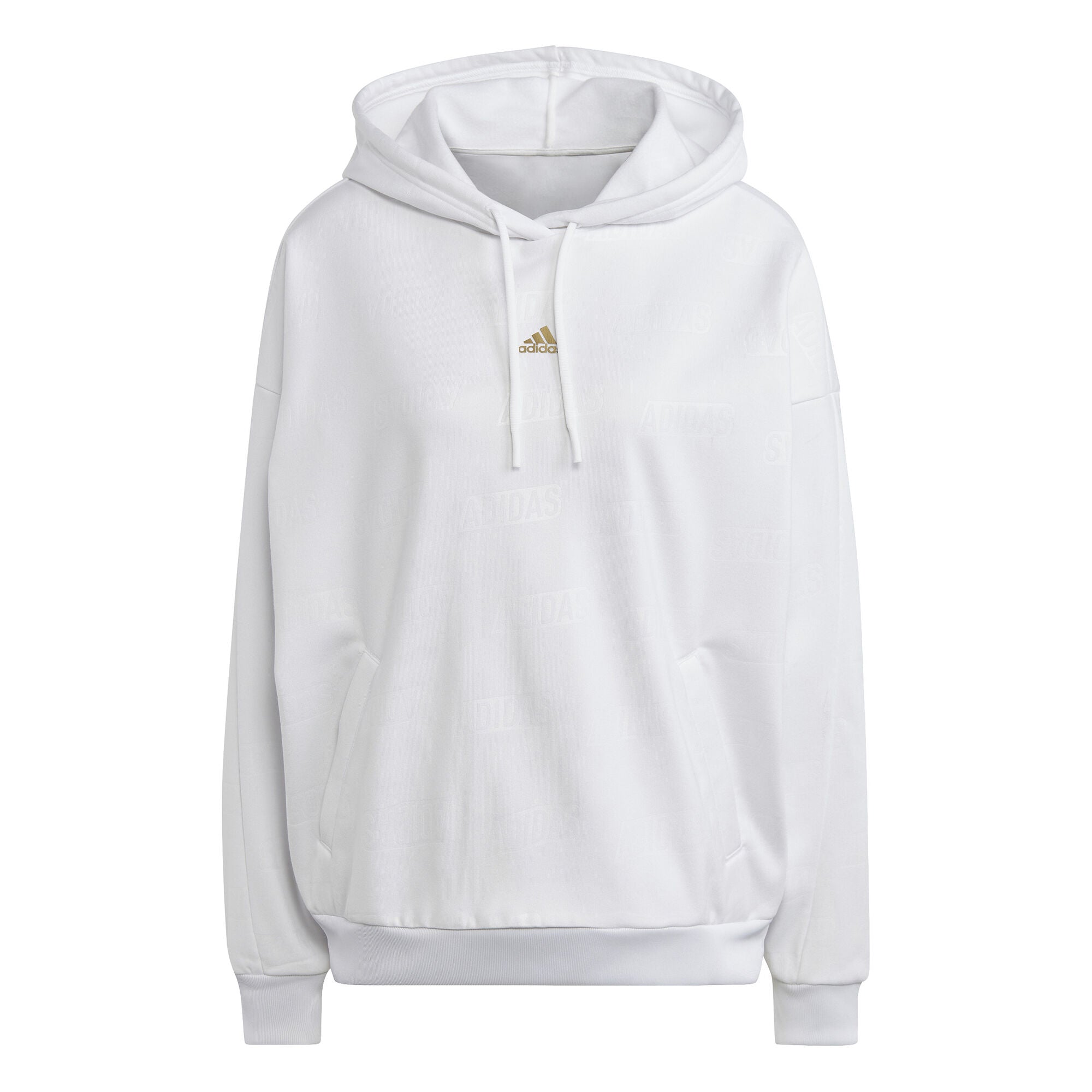 Embossed Monogram Fleece hoodie