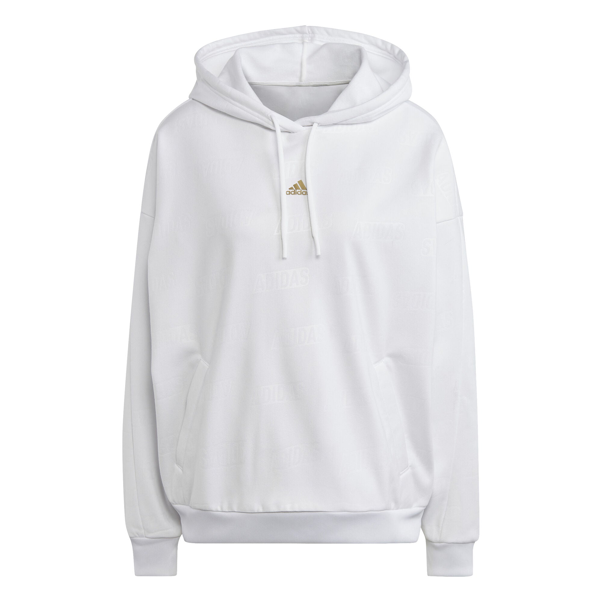 Embossed Monogram Fleece hoodie