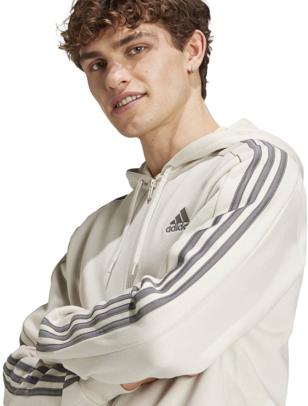 Essentials Fleece 3-Stripes ritshoodie