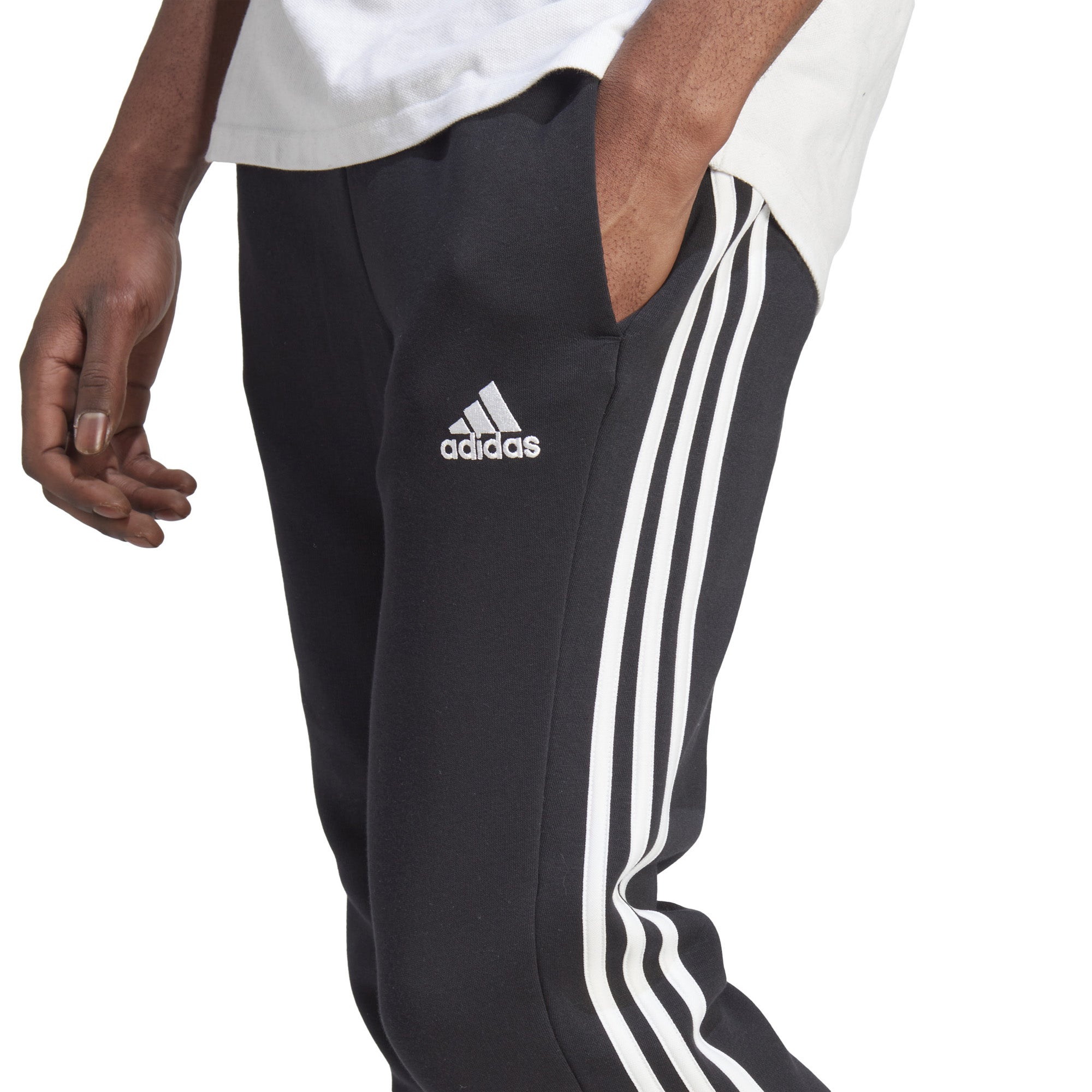 Adidas Joggingbroek Heren Adidas Grijs Heren Essentials Fleece