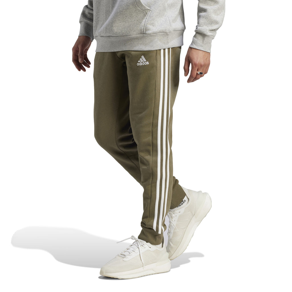Essentials Fleece 3-Stripes trainingsbroek