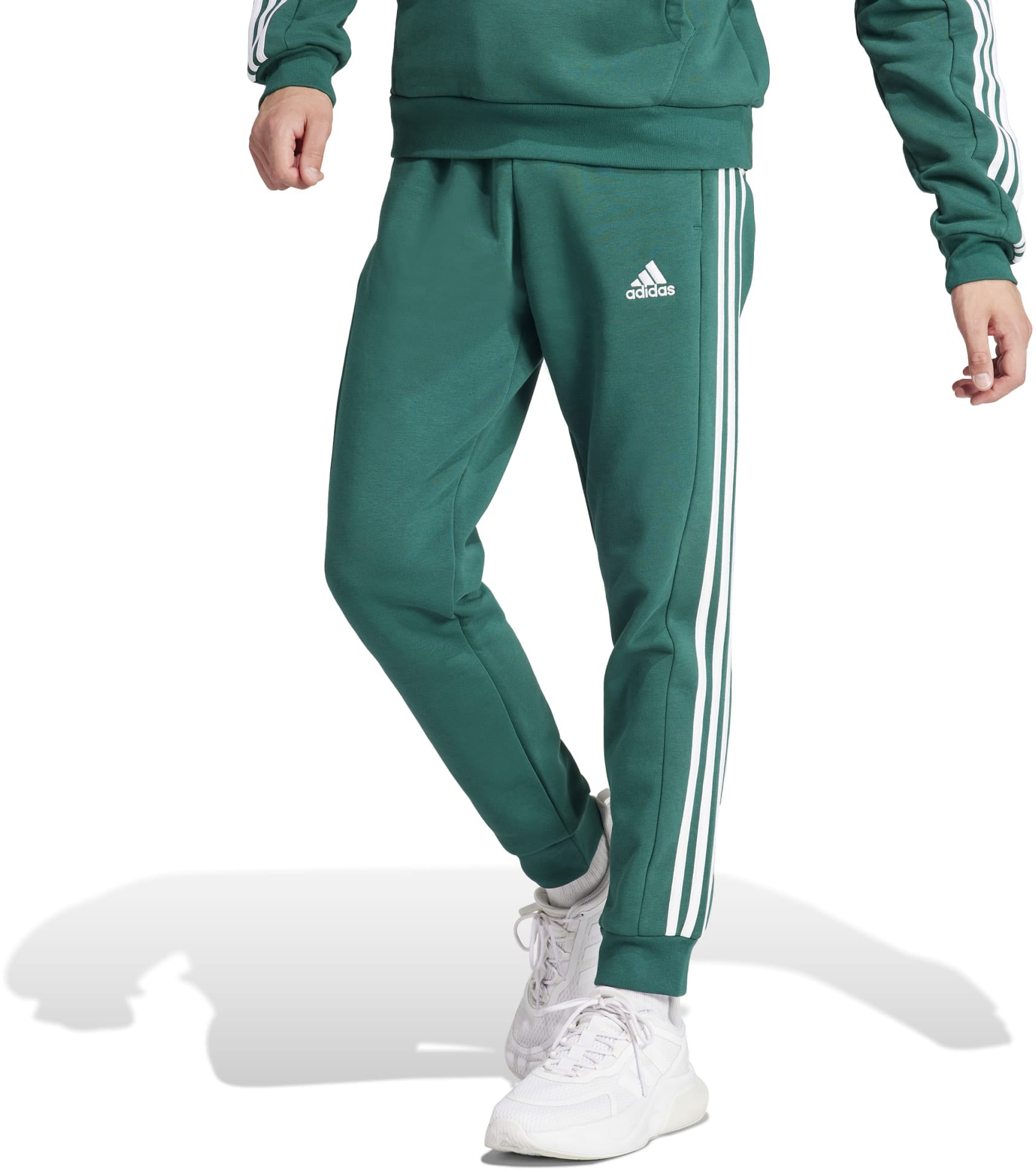 Essentials Fleece 3-Stripes trainingsbroek