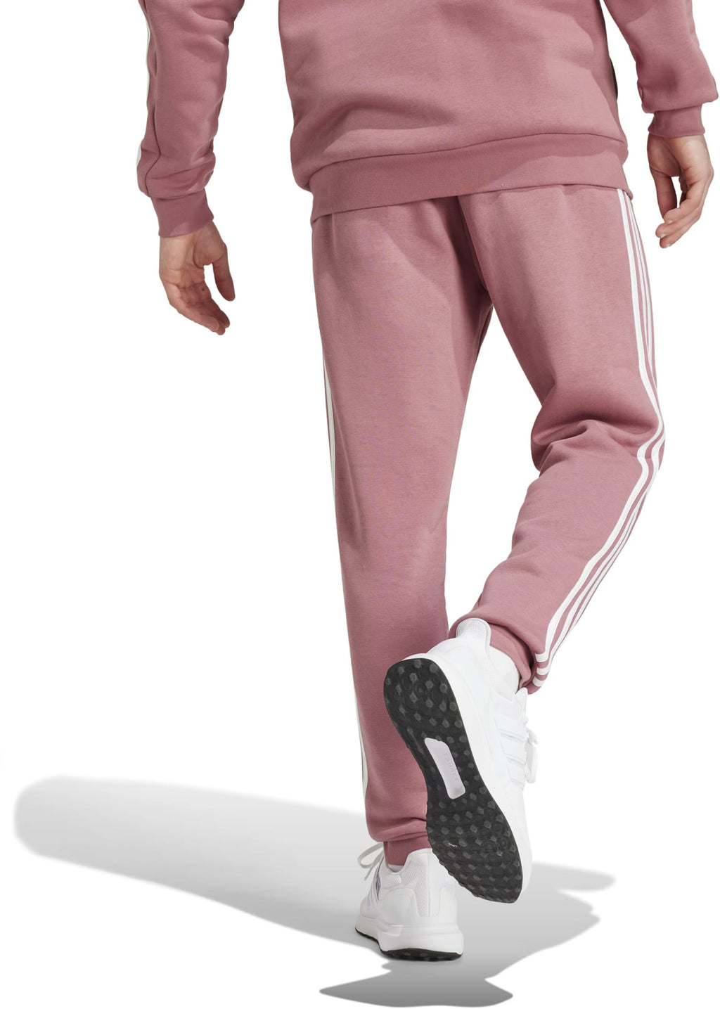 Essentials Fleece 3-Stripes trainingsbroek