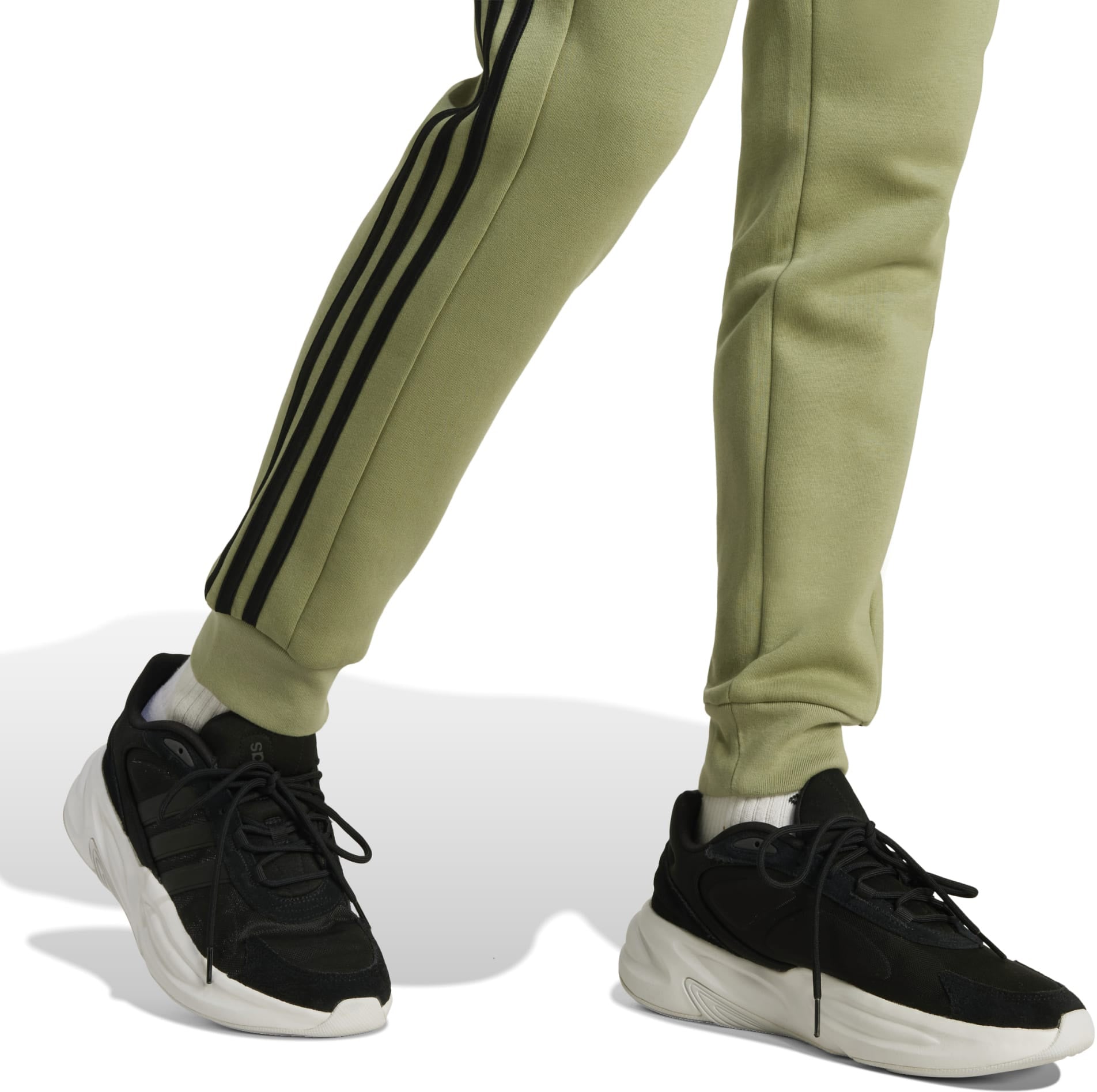 Essentials Fleece 3-Stripes trainingsbroek