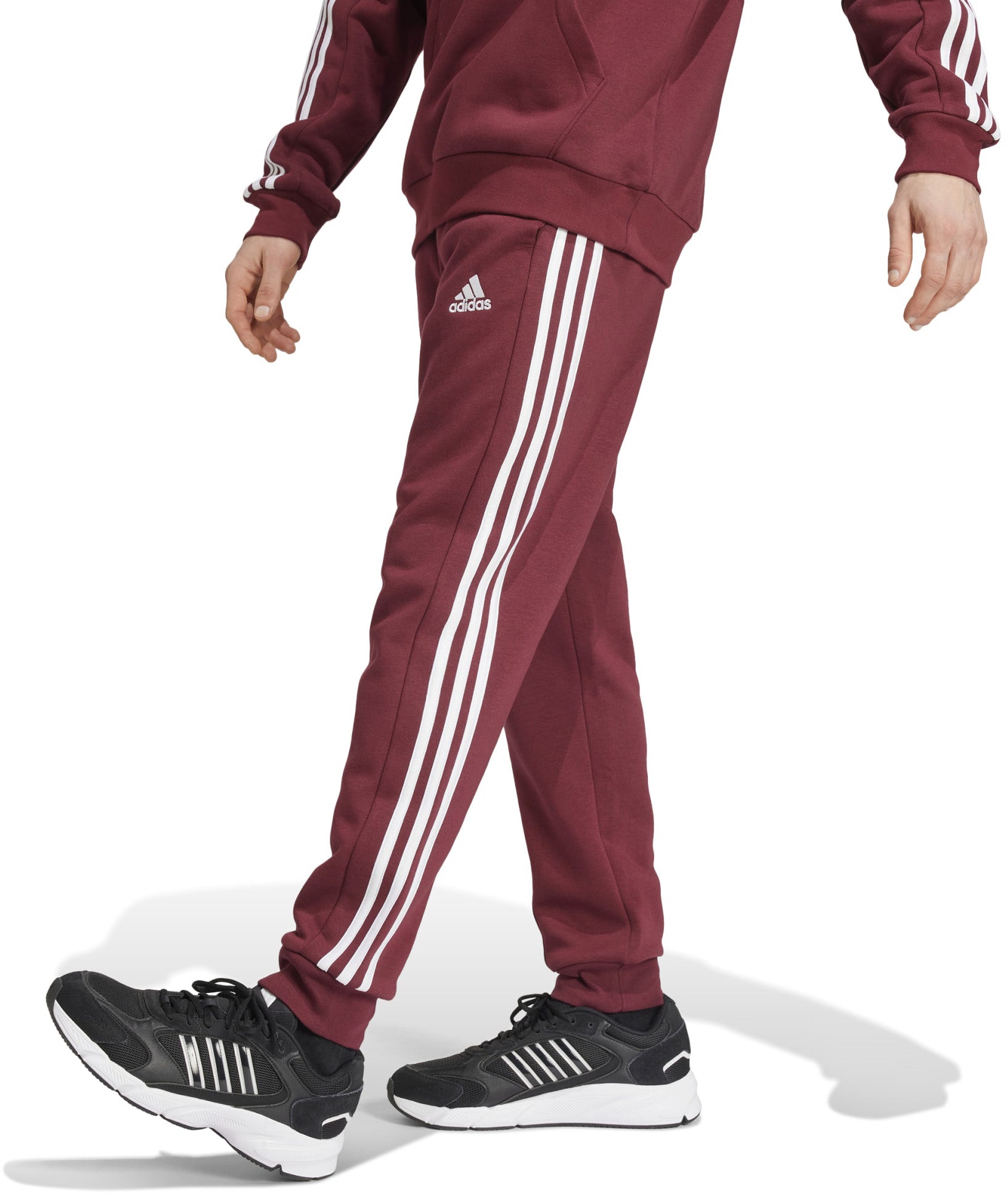 Essentials Fleece 3-Stripes trainingsbroek