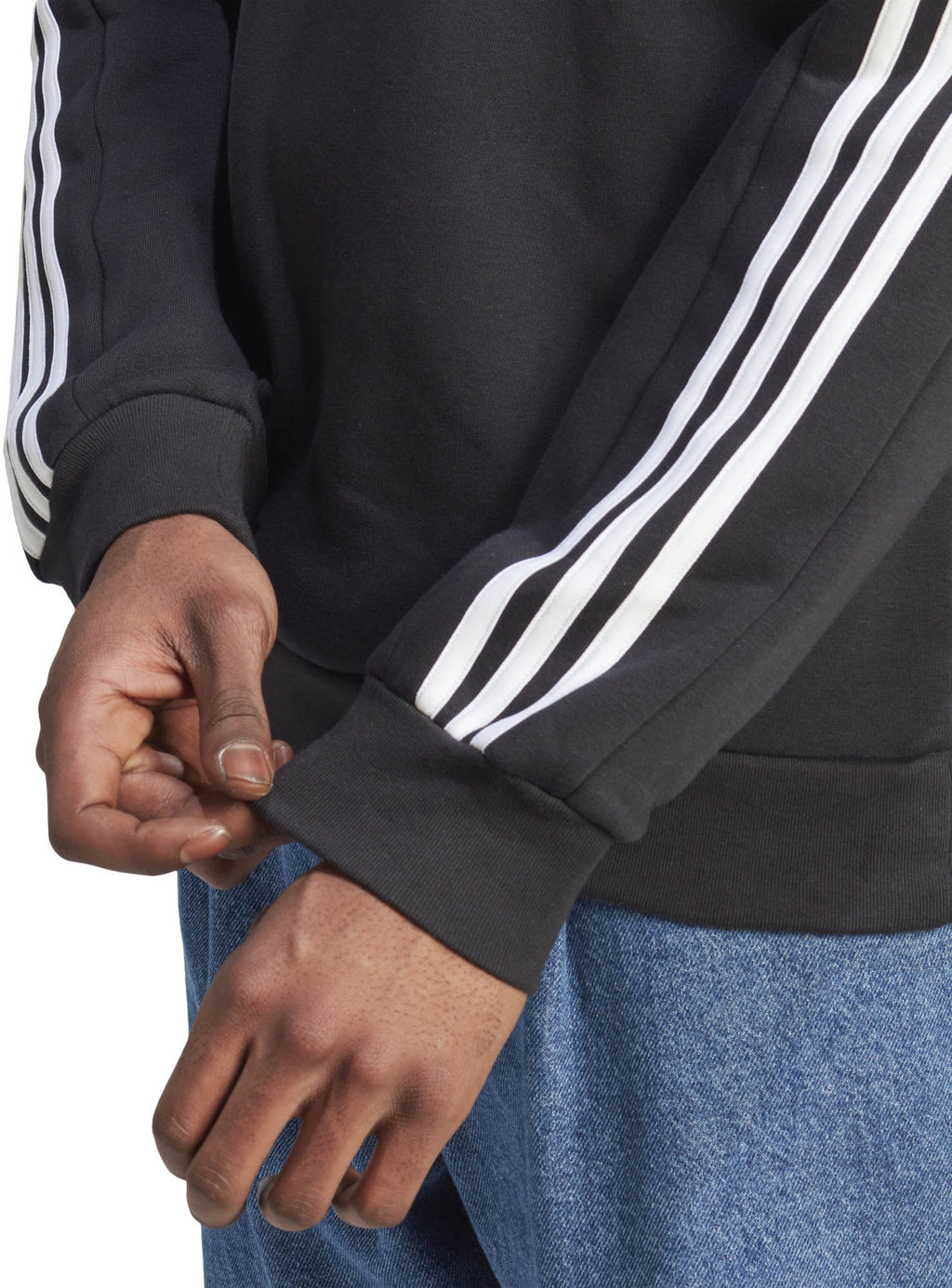 Essentials Fleece 3-Stripes sweater