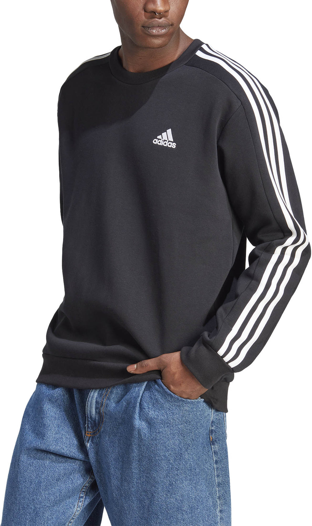 Essentials Fleece 3-Stripes sweater