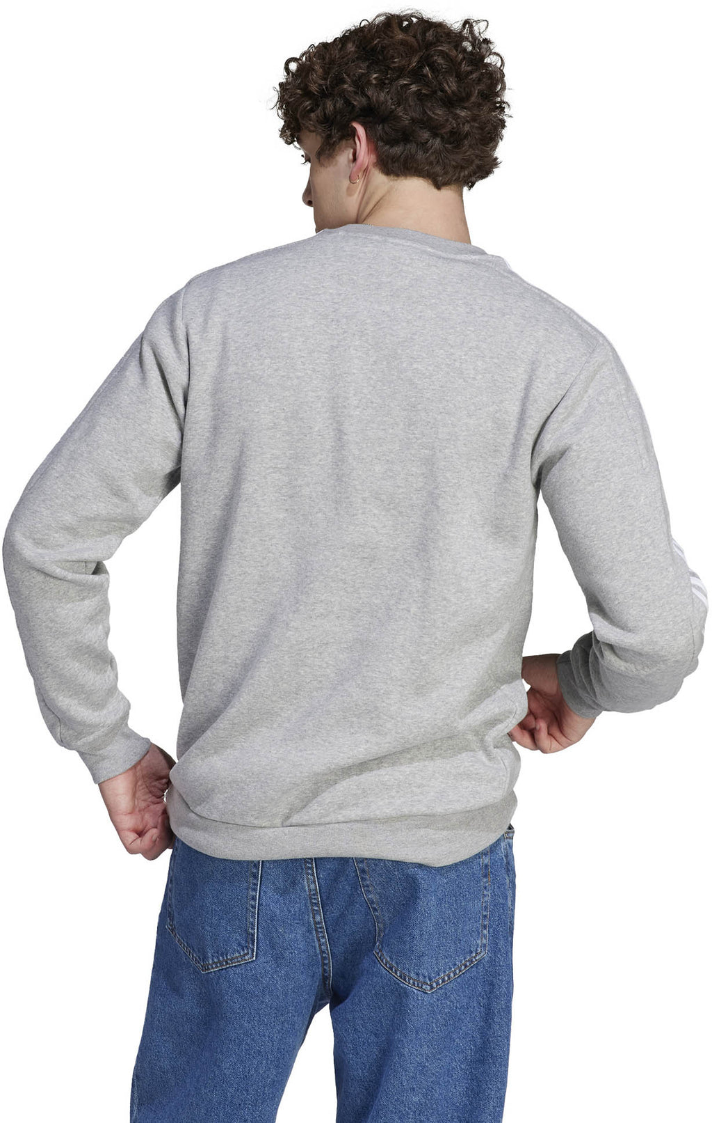 Essentials Fleece 3-Stripes sweater