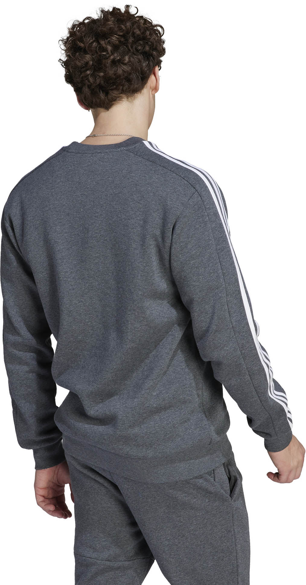 Essentials Fleece 3-Stripes sweater