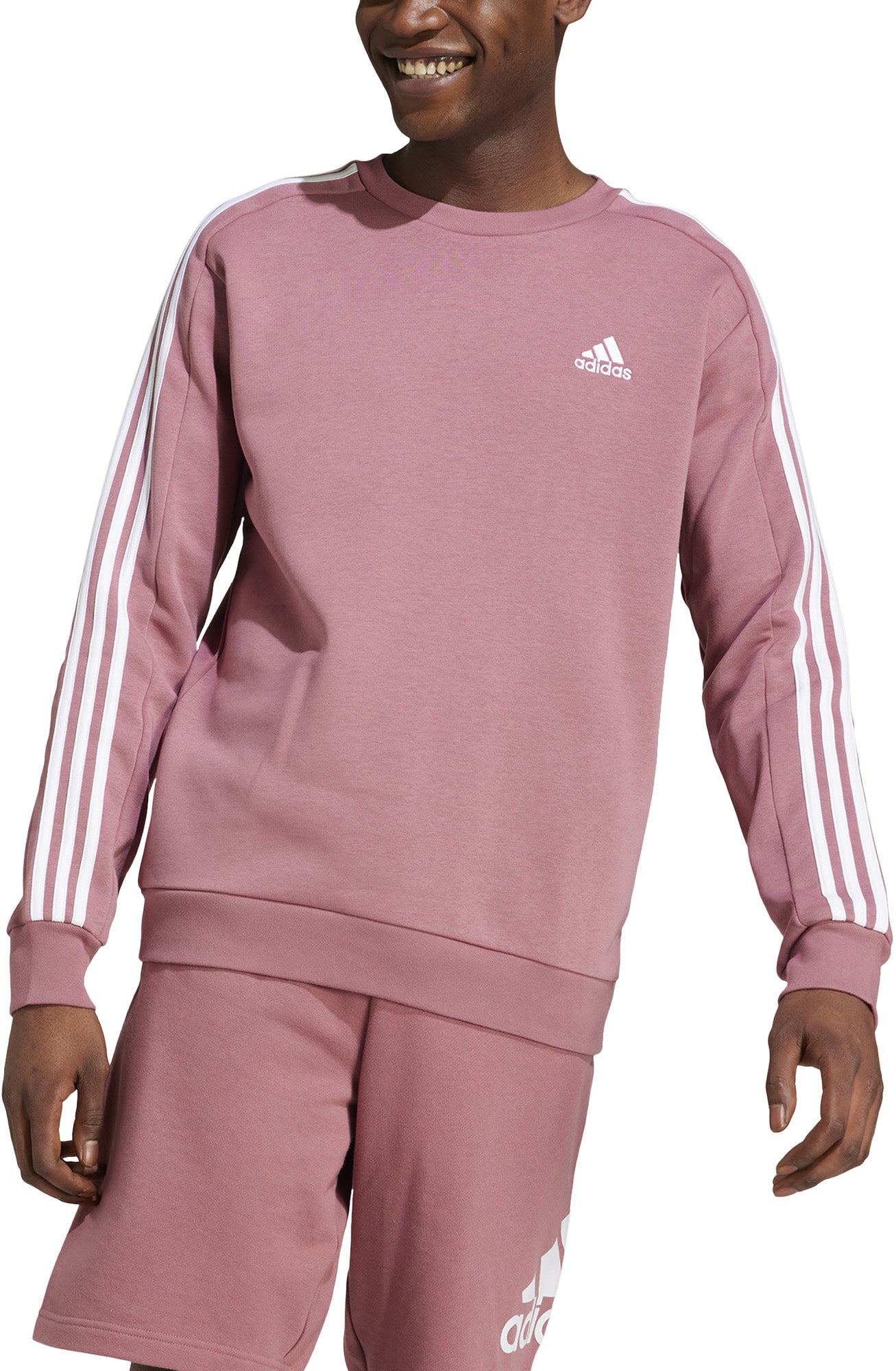 Essentials Fleece 3-Stripes sweater