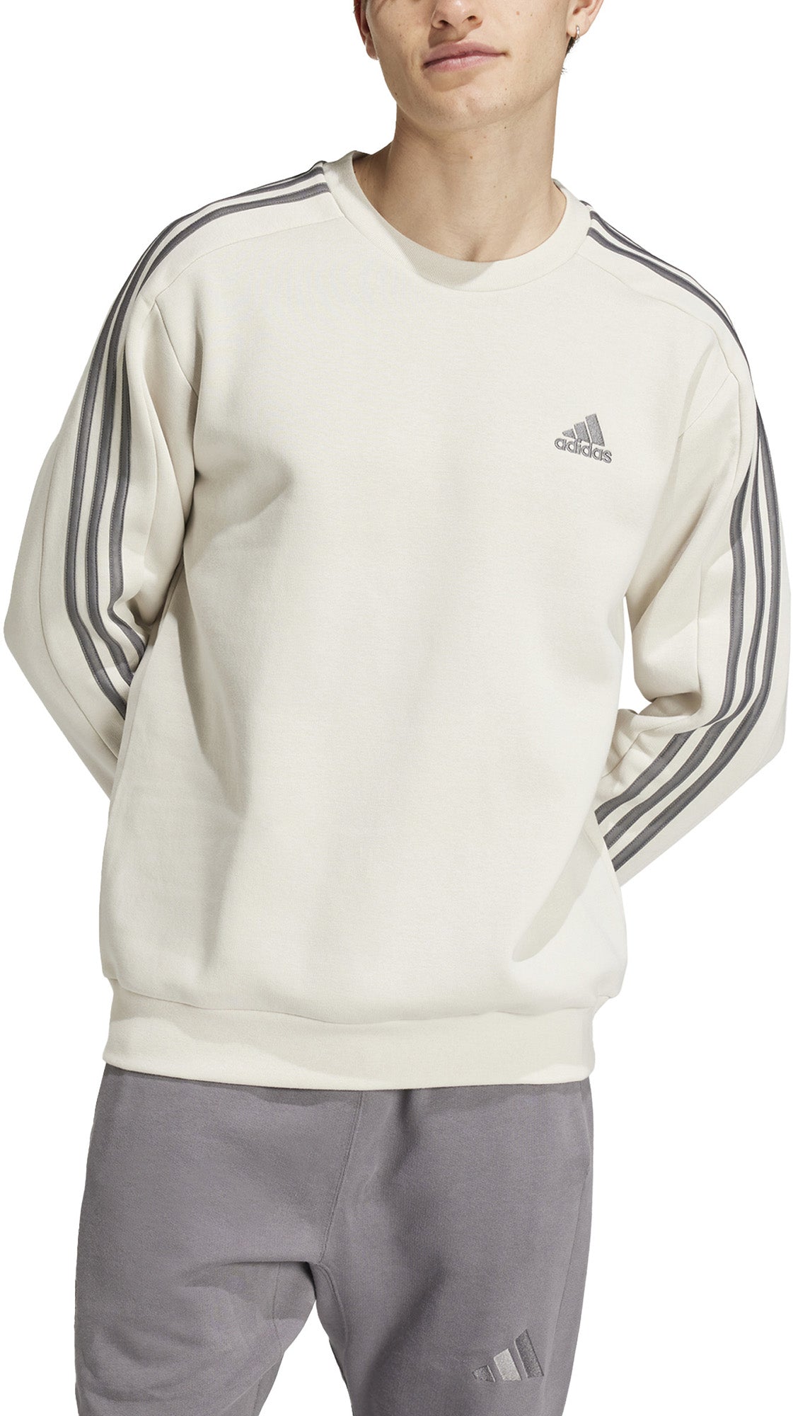 Essentials Fleece 3-Stripes sweater
