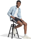 3 Stripes Fleece short