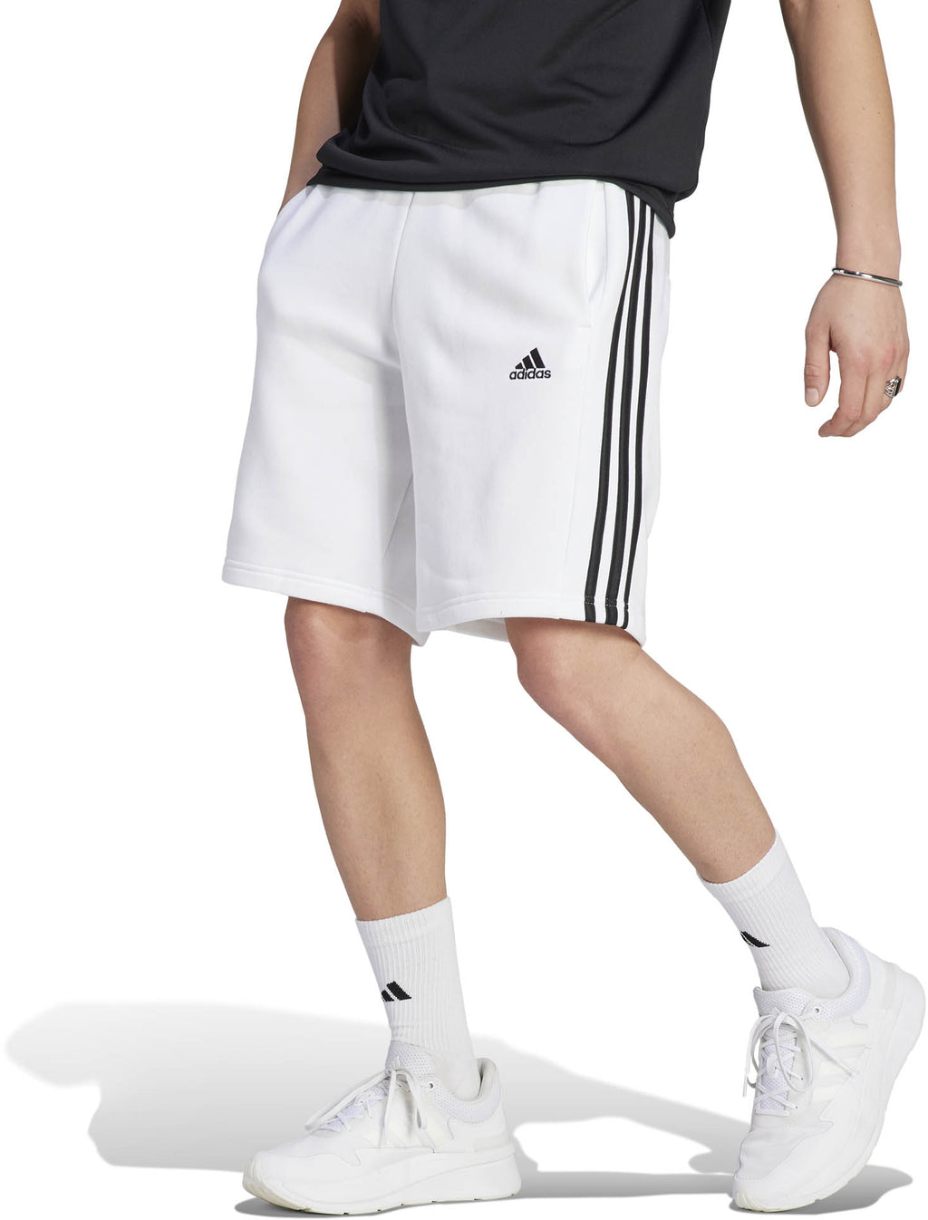 3 Stripes Fleece short