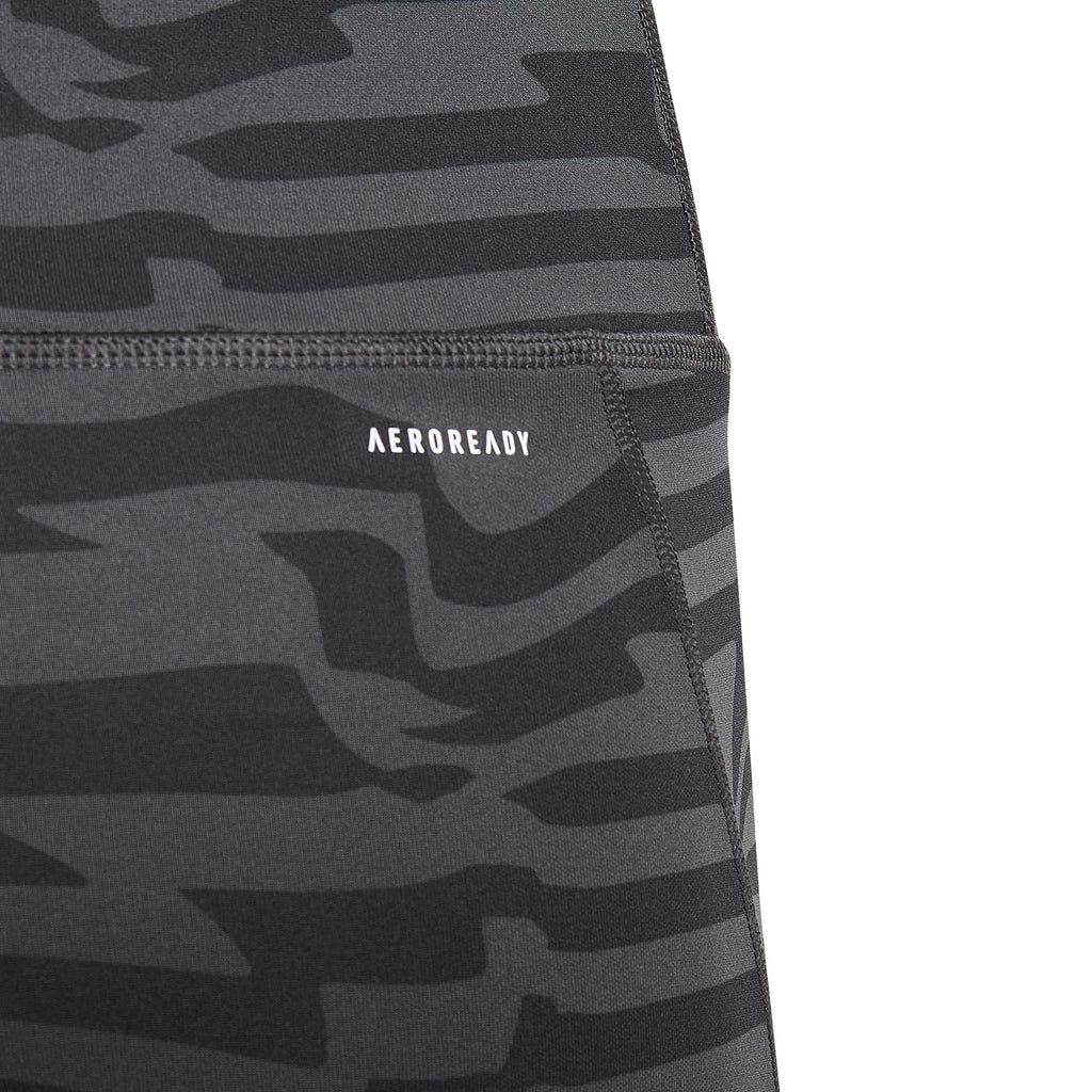 AEROREADY Allover Print Optime 7/8 High-Rise Pocket kids legging