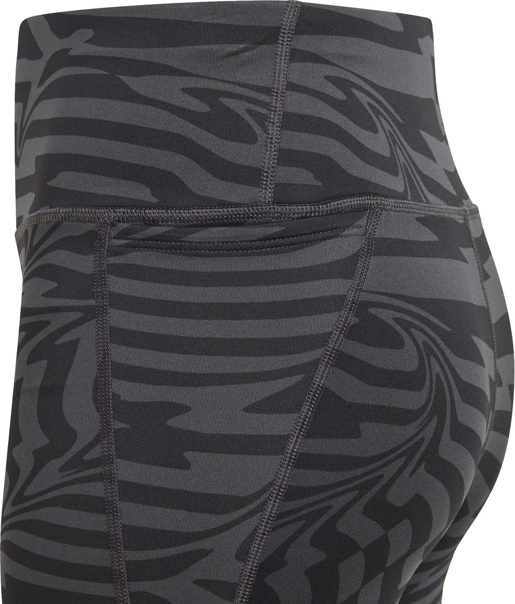 AEROREADY Allover Print Optime 7/8 High-Rise Pocket kids legging