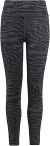 AEROREADY Allover Print Optime 7/8 High-Rise Pocket kids legging
