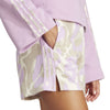 Floral Graphic 3-Stripes Fleece short