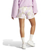 Floral Graphic 3-Stripes Fleece short