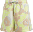 Floral Graphic 3-Stripes Fleece short
