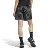 Floral Graphic 3-Stripes Fleece short