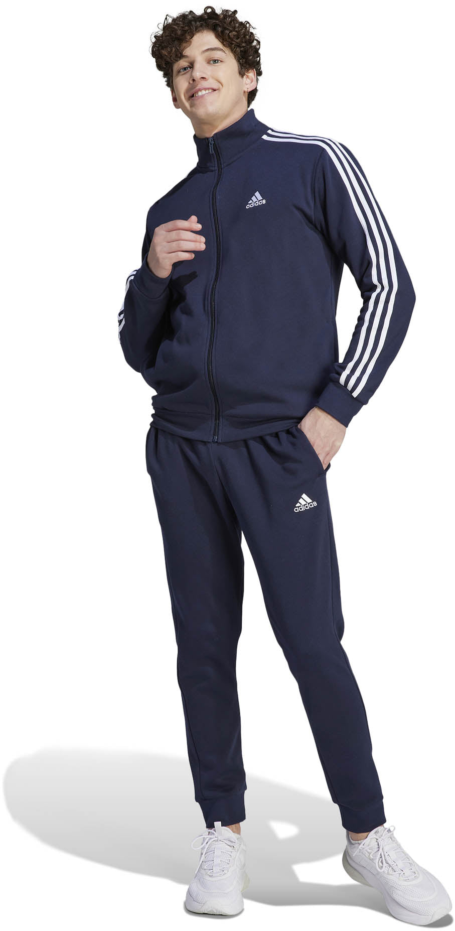 Basic 3-Stripes Fleece trainingspak