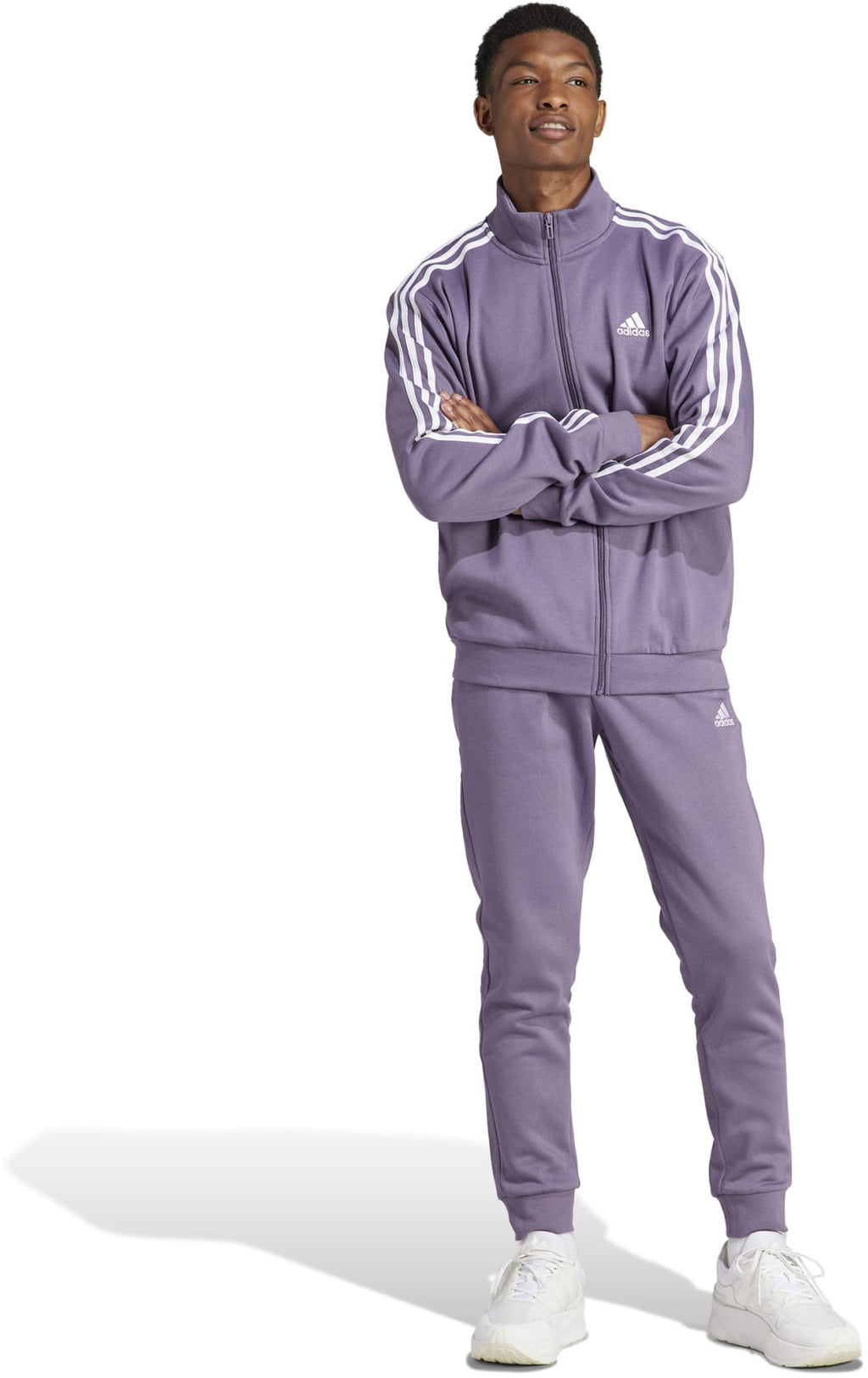 Basic 3-Stripes Fleece trainingspak