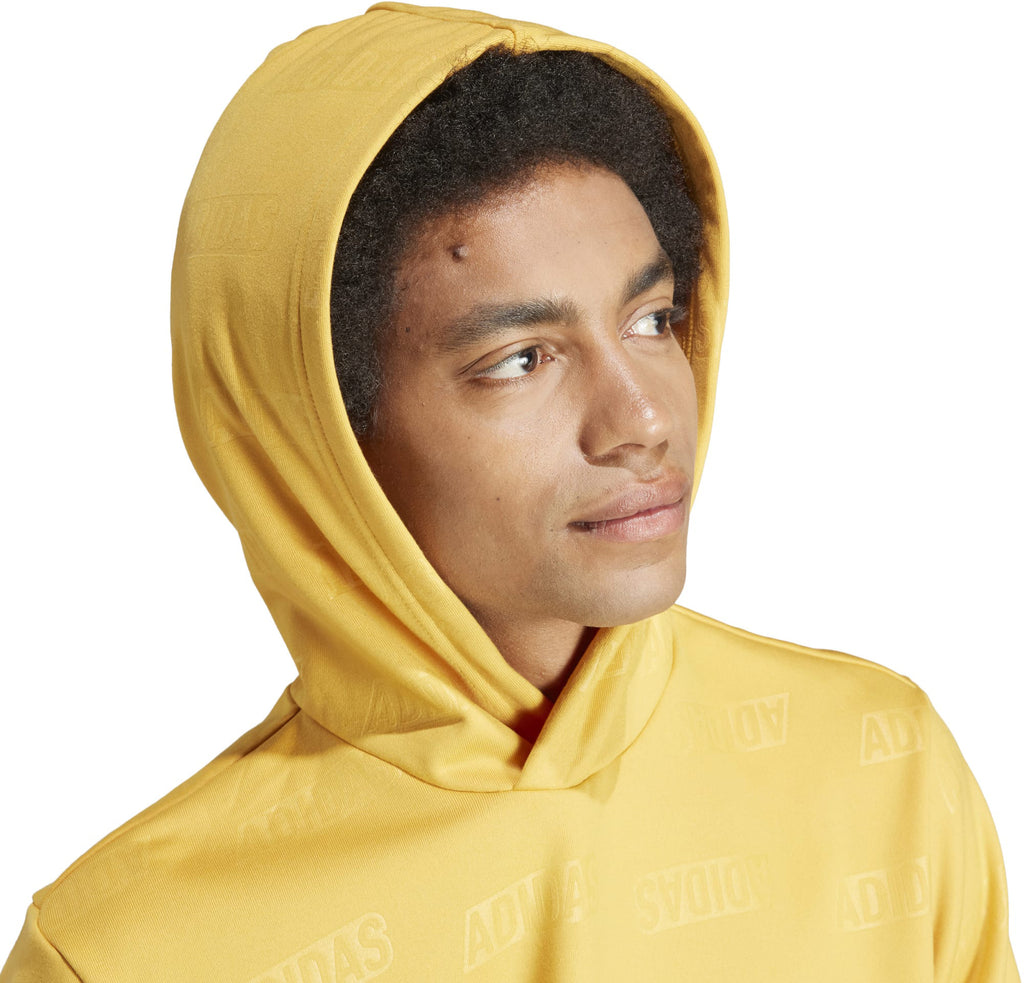 Embossed Polar Fleece hoodie