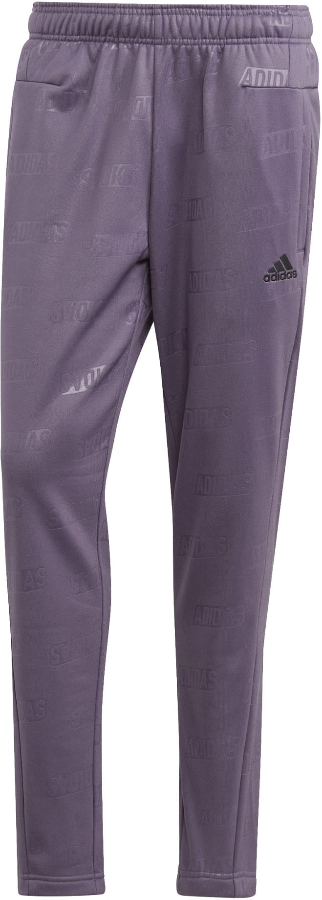 Embossed Polar Fleece Tapered trainingsbroek