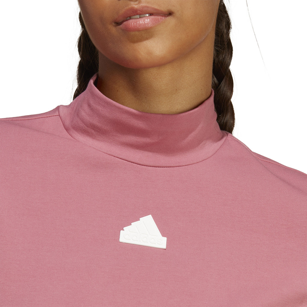 Future Icons 3-Stripes Mock Neck top