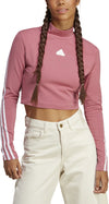 Future Icons 3-Stripes Mock Neck top