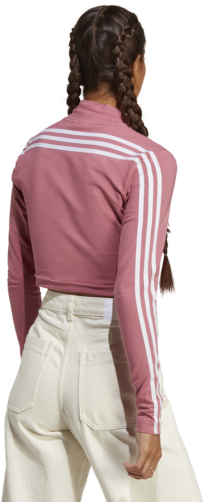 Future Icons 3-Stripes Mock Neck top