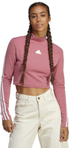 Future Icons 3-Stripes Mock Neck top