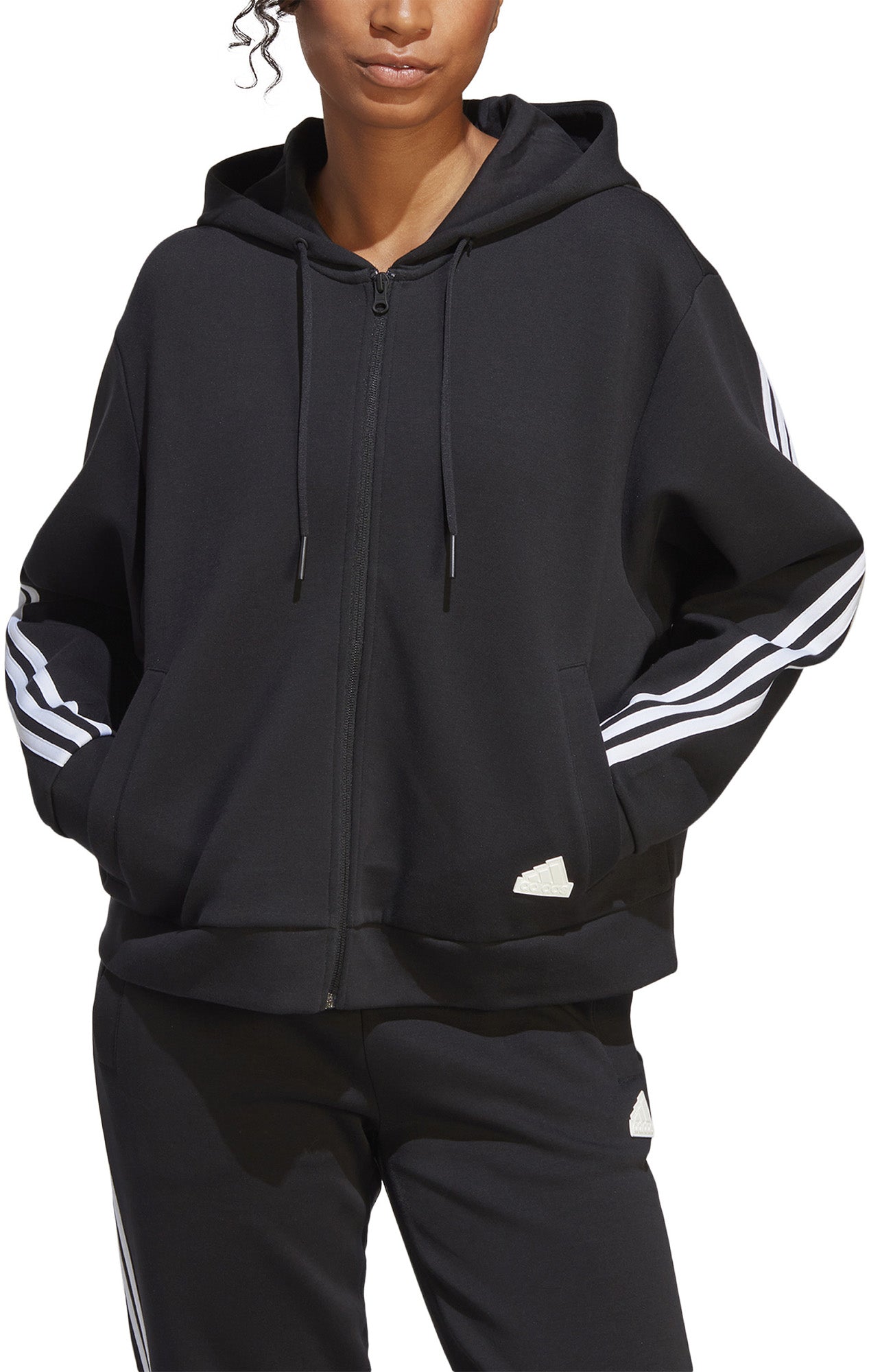 Fleece 3-Stripes Full Zip hoodie