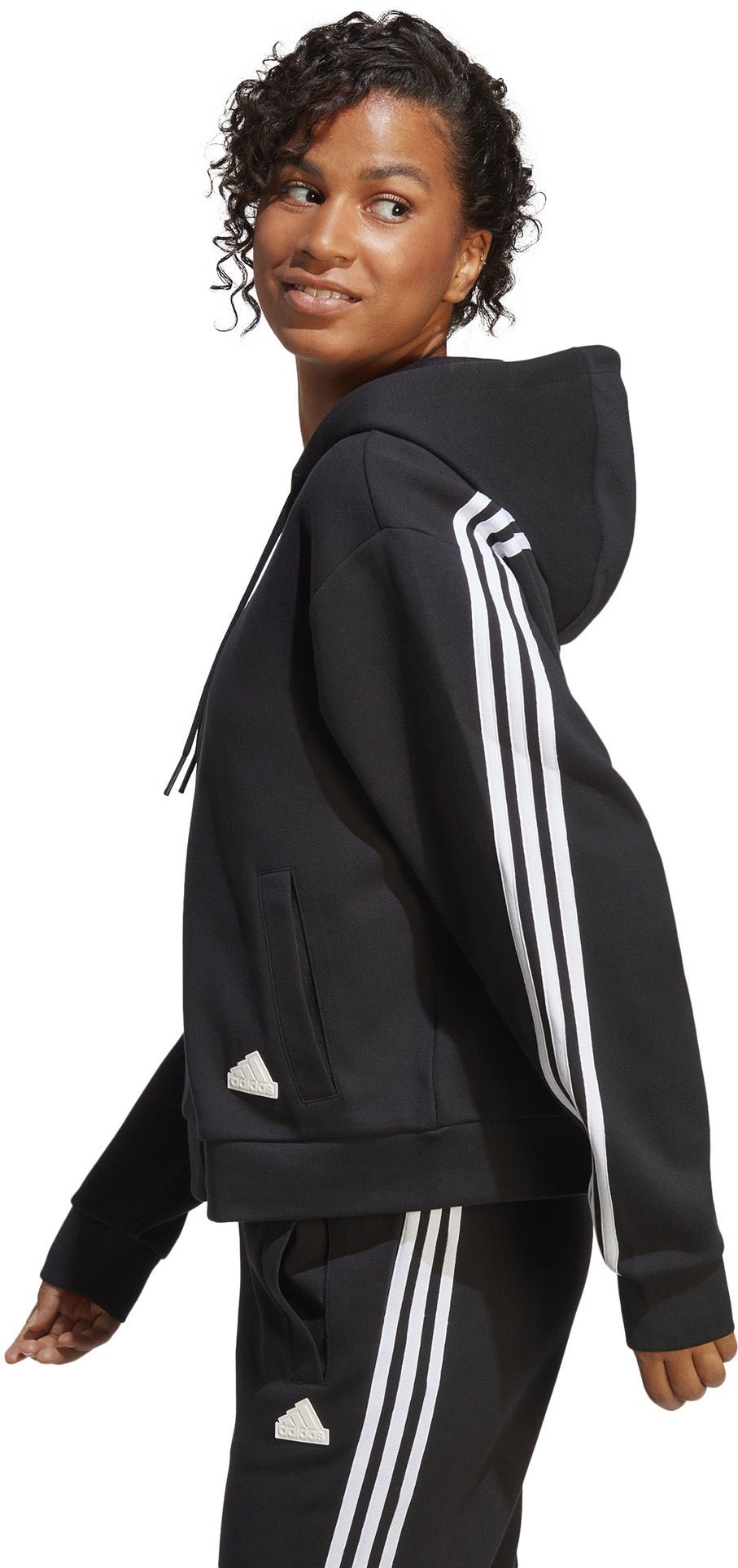 Fleece 3-Stripes Full Zip hoodie