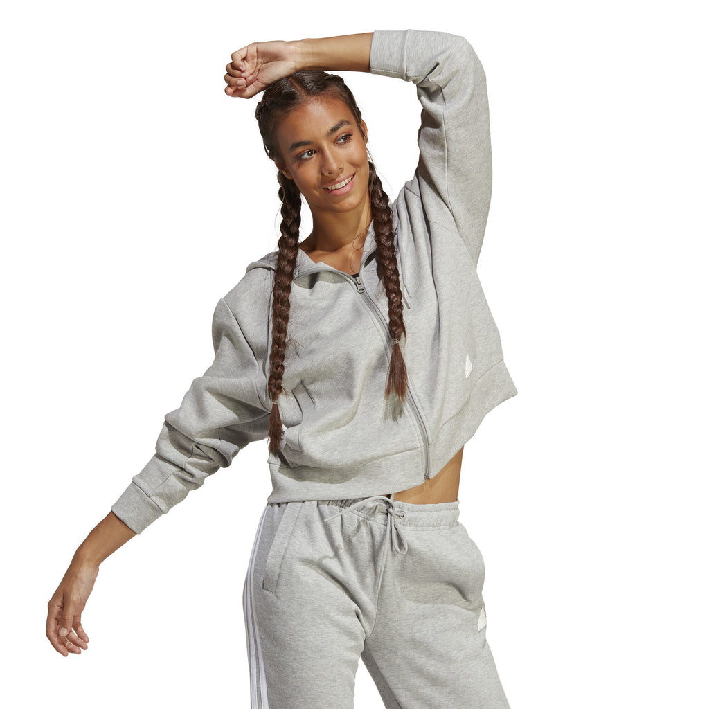 Fleece 3-Stripes Full Zip hoodie