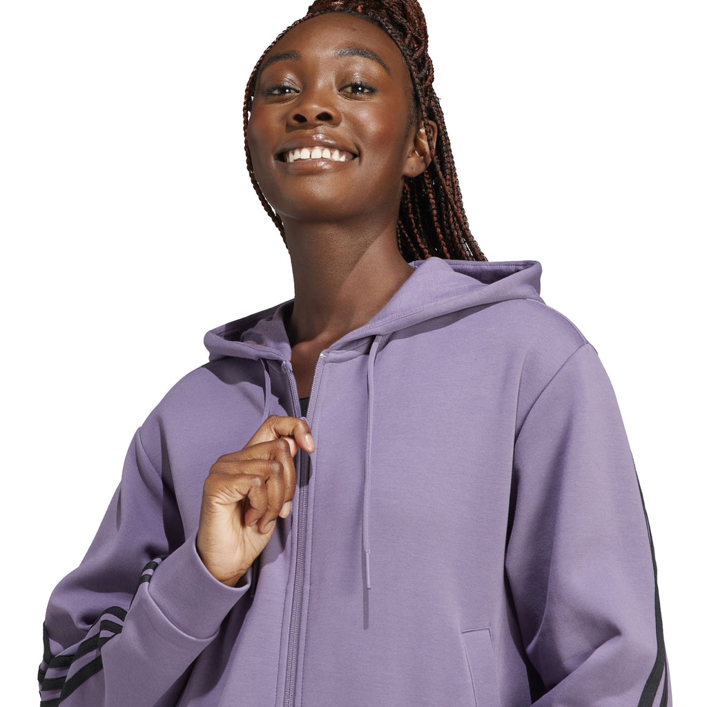 Fleece 3-Stripes Full Zip hoodie