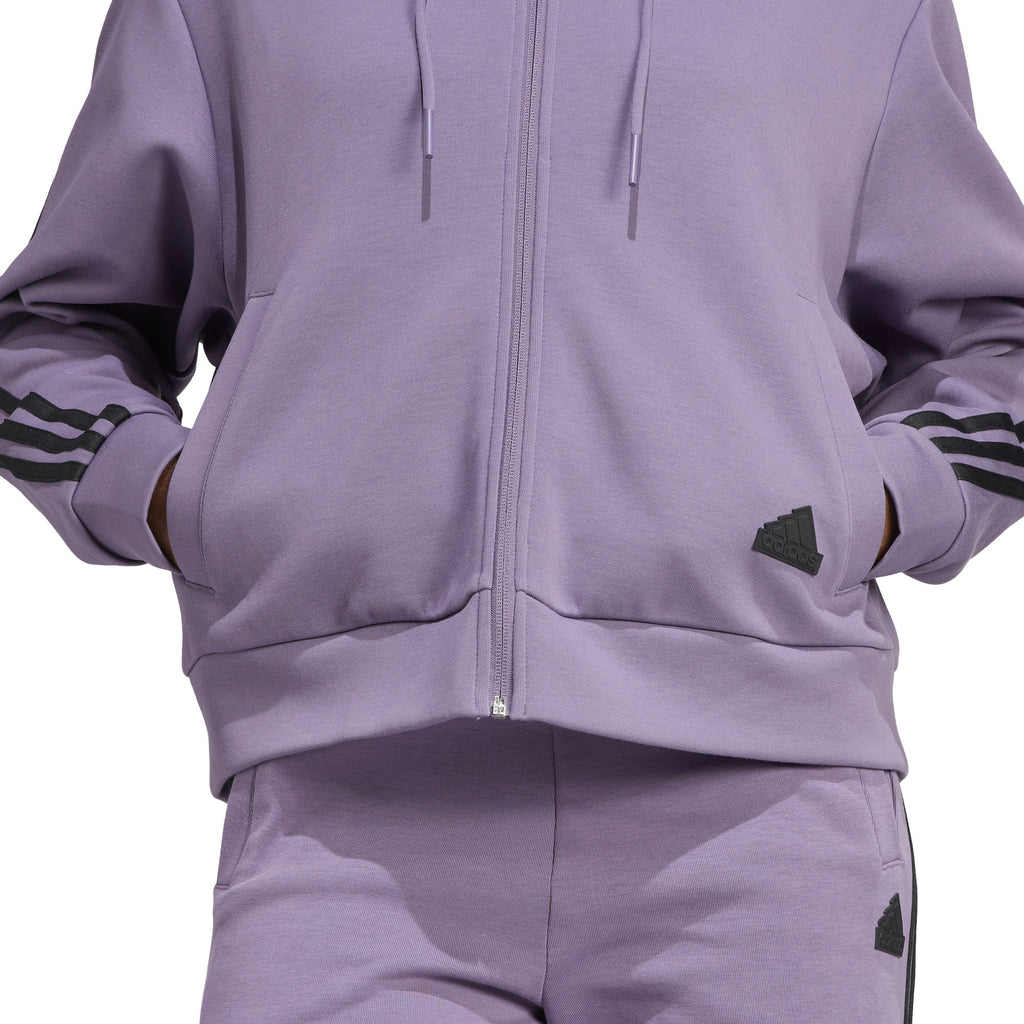 Fleece 3-Stripes Full Zip hoodie