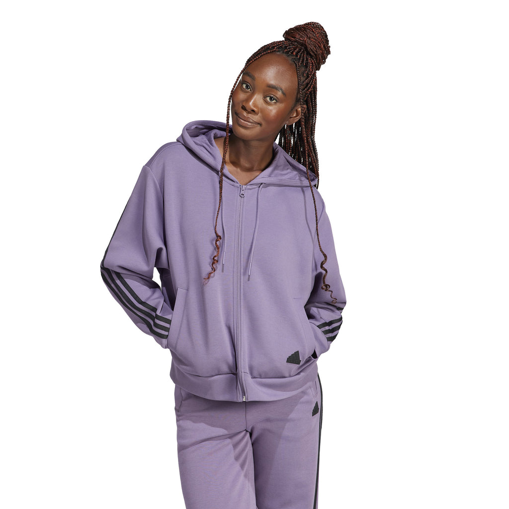 Fleece 3-Stripes Full Zip hoodie